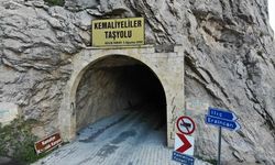Meşhur Taş Yolu trafiğe kapatıldı....