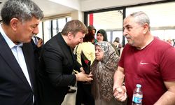 Vali Aydoğdu şehit anneleri ile bir araya geldi