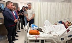 Vali Aydoğdu’dan  hastalara şifa, sağlıkçılara moral ziyareti
