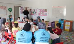 Erzincan yurt öğrencileri hayata renk kattı