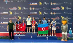 Erzincanlı sporcudan Sırbistan’da çifte madalya başarısı
