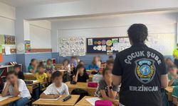 Erzincan'da çocuklar dinledi, polis anlattı