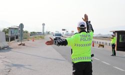 Erzincan D-100 karayolunda denetimler