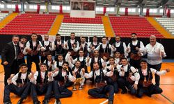 Halk oyunları takımızdan büyük başarı