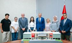Erzincan Üniversitesi'nin birebir maketi yapıldı...