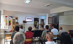 Erzincan'da jandarma köy muhtarlarıyla buluştu...