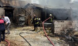 Erzincan'da meydana gelen yangın paniğe neden oldu
