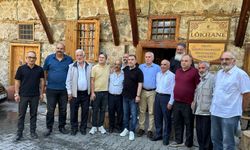 Bayburt Valisi ve Belediye Başkanı Erzincan'da...