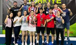 Büyükler Türkiye Badminton Şampiyonu Erzincanlılar oldu