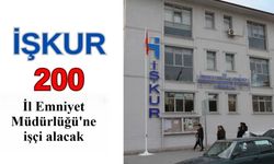 Erzincan İl Emniyet Müdürlüğü 200 işçi alacak