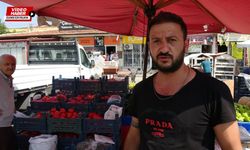 Erzincan’da pazarci isyan etti: ”Hormonsuz diyoruz kimse almıyor”