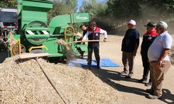 Erzincan’ın kıymetli ürününde harman zamanı…