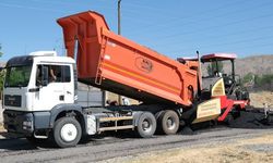 Erzincan’da asfalt hamlesi