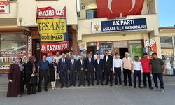 Milletvekili Karaman, Erzurum'un Aşkale ilçesine gitti....