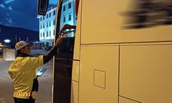 Erzincan'da 2 bin 400 sürücüye uyarı...