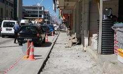 Erzincan’ın en işlek caddelerinden biri yenileniyor