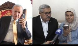 Cumhurbaşkanı Erdoğan şehit ailesi ile görüştü