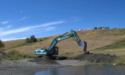 Erzincan derelerinde sel baskını önlemleri...