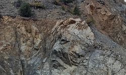 Erzincan-Gümüşhane yolunda şaşırtan görüntü..