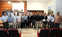Erzincan Müftülüğünde başarı ve teşekkür belgeleri verildi