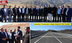 Erzincan’a yeni ufuk: Barajın üzerinde yükselen yol