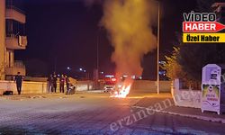 Erzincan’da göz göre göre yandı