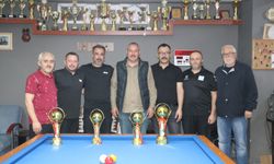 Erzincan’da ki bilardo şampiyonası sona erdi