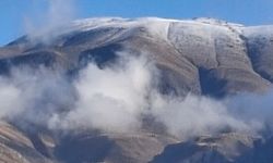 Erzincan’da mevsimin ilk karı yağdı