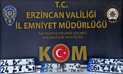 Erzincan'da sahte plaka operasyonu: 5 kişi yakalandı