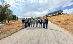 Erzincan'da 4 köyün yolu asfaltlandı...