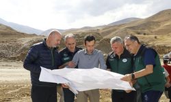 DSİ Yetkililer Erzincan'a hayat verecek projeyi yerinde incelediler....