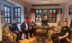 Tuğgeneral Yanık ve Emniyet Müdürü Baybaba’dan Kemaliye Ziyareti