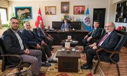 Akademi ve edebiyat dünyasından Başkan Aksun’a ziyaret