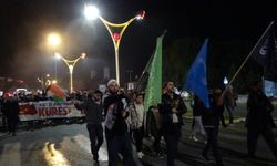 Erzincan'da Terzibaba’dan Kızılay Meydanı’na: Filistin’e dua ve destek