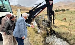 Erzincan’da sulama kanalları temizliği yapılıyor