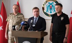 Vali Aydoğdu, Kasım ayı güvenlik raporunu açıkladı..