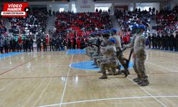 Erzincan’da komando marşı salonu inletti!