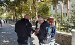 Erzincan'da güvenli eğitim için polis sahada!