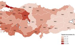 Erzincan en düşük bölgede yer aldı...