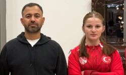 Erzincanlı Safiye Mustafa güreşte Balkan Şampiyonu oldu...