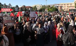 Erzincan'da Sumud Filosuna Saldırı Protesto Edildi