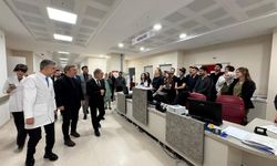 Erzincan Valisi Araştırma Hastanesinde...