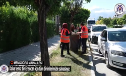 Erzincan’da temizlik çalışmaları hız kazandı
