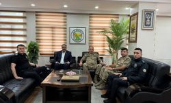 Erzincan'da güç birliği: Jandarma ve Emniyetten Başkan Elçi’ye ziyaret