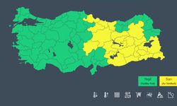 Meteoroloji Erzincan dahil 23 ili sarı kodla uyardı