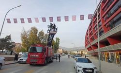 Erzincanspor Bayrakları Şehri Renklendirdi