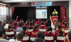 Refahiye İlçe Emniyet Müdürlüğü’nden öğrencilere trafik eğitimi