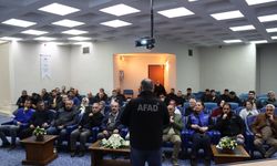 Erzincan AFAD’dan Yangın ve Deprem Eğitimi