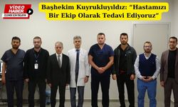 Erzincan'da Gonca Küçüker için Mengücek Gazi Hastanesi doktorları seferber oldu