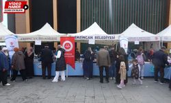 Erzincan’da hayır çarşısına yoğun ilgi